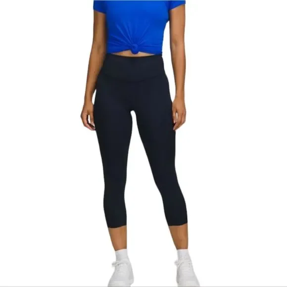 Lululemon Base Pace HR Crop 23" Black - Picture 2 of 9